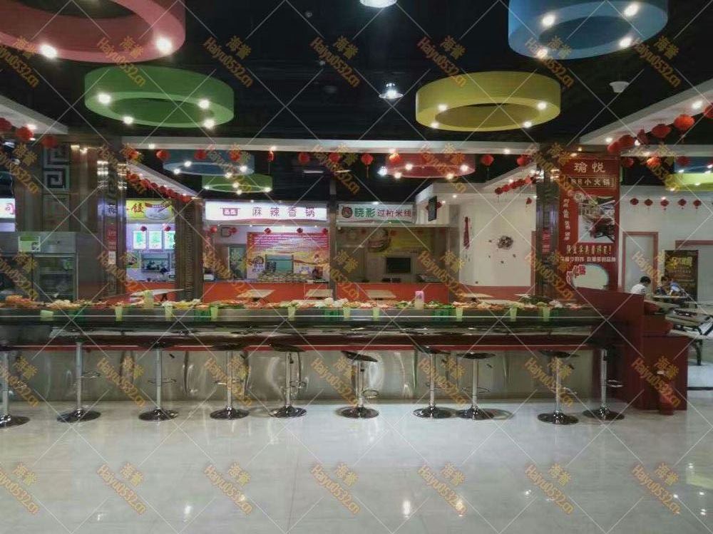 吉林长春,海阳两条旋转火锅乐动注册官网安装完毕