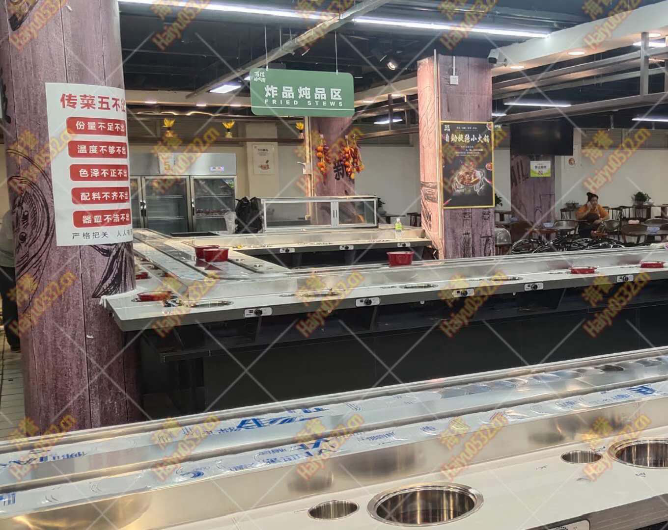异形旋转火锅乐动注册官网安装完成