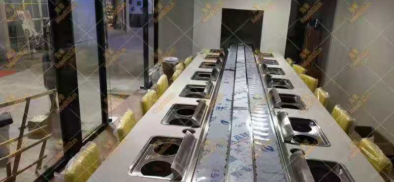 无烟涮烤一体旋转小火锅乐动注册官网