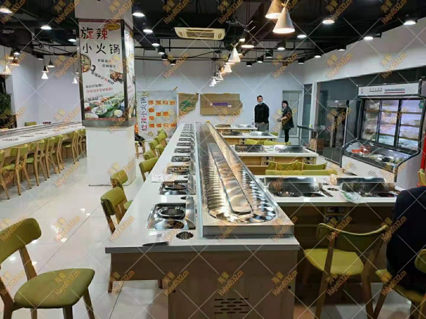无烟涮烤旋转小火锅乐动注册官网升级新业态