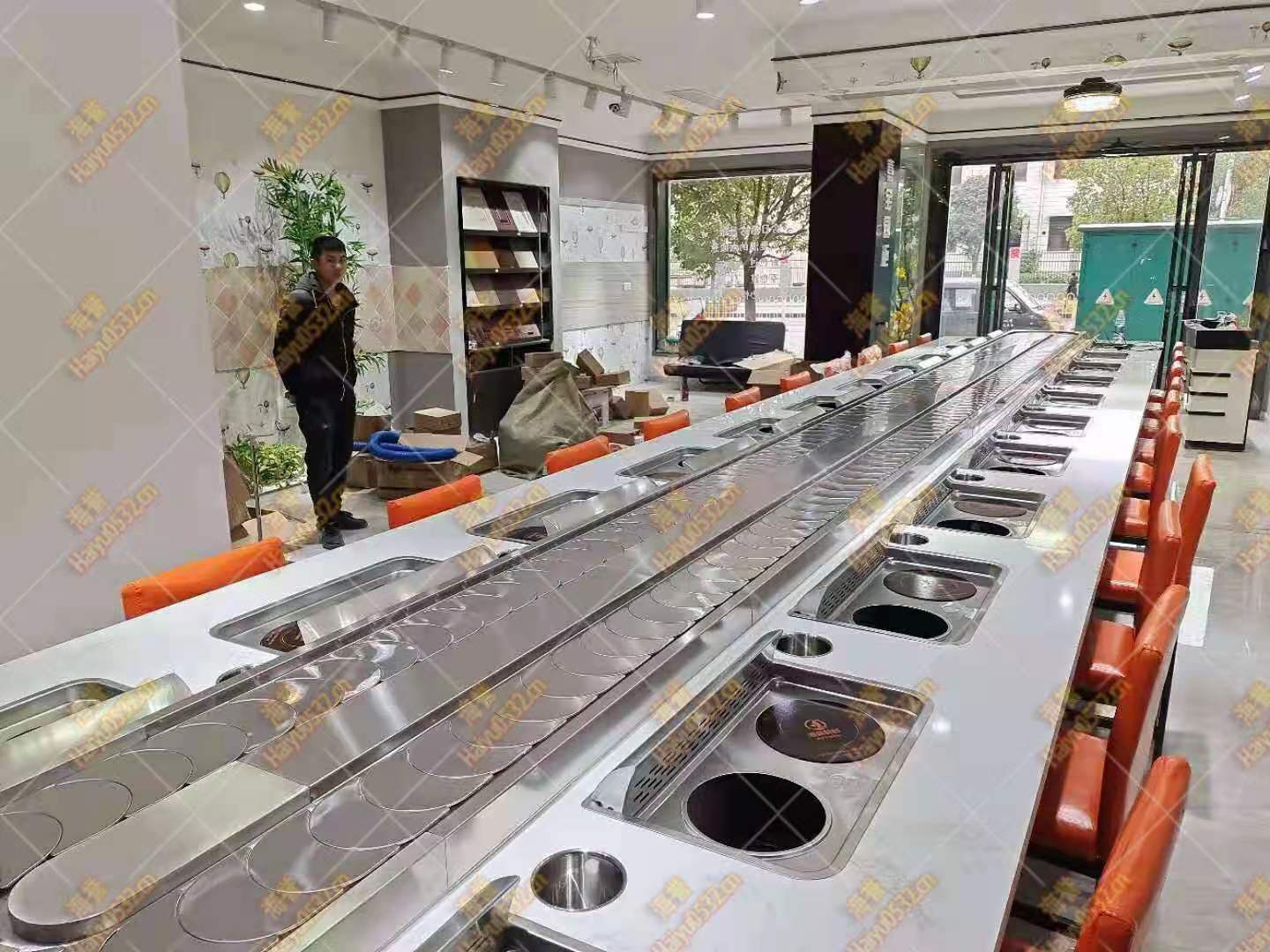 无烟涮烤旋转小火锅乐动注册官网升级新业态