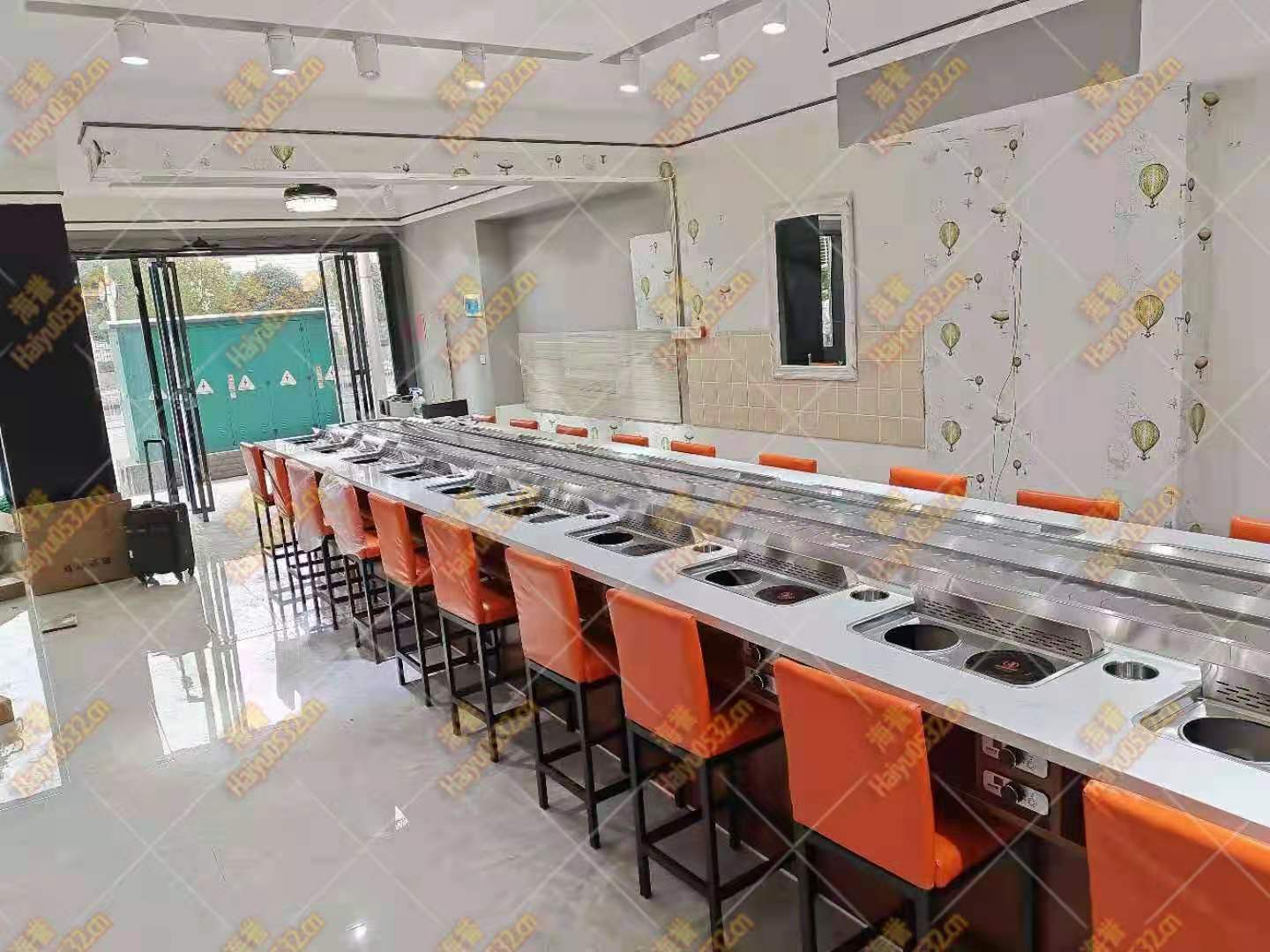 无烟涮烤旋转小火锅乐动注册官网升级新业态