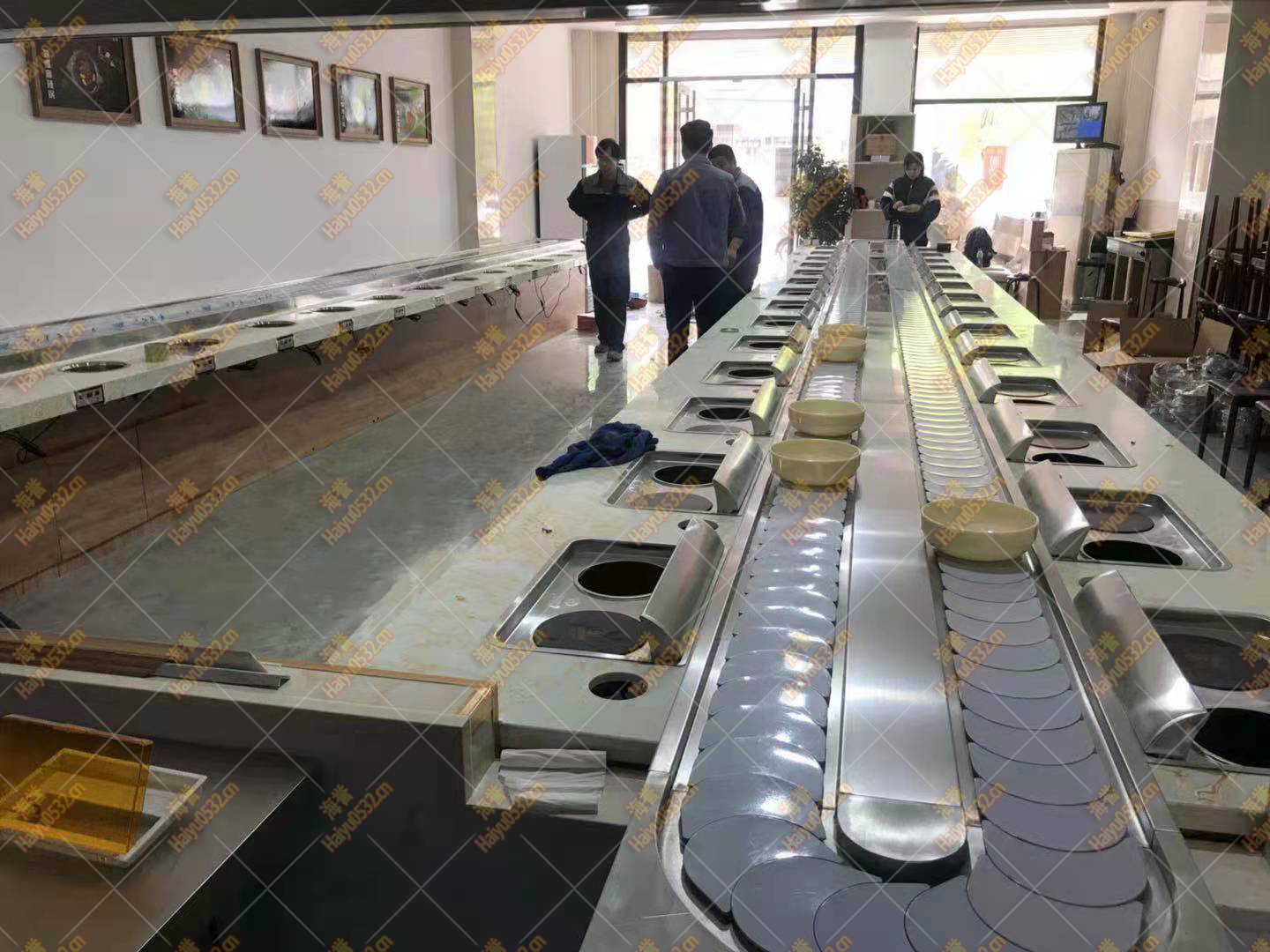 莱州无烟涮烤旋转小火锅乐动注册官网完工