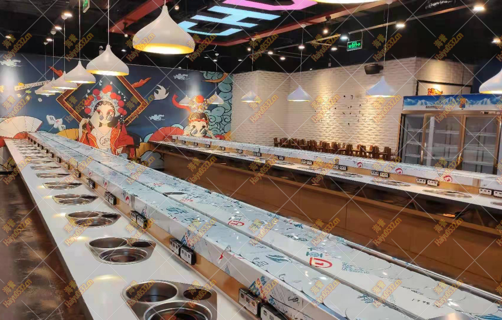 无烟涮烤旋转小火锅乐动注册官网