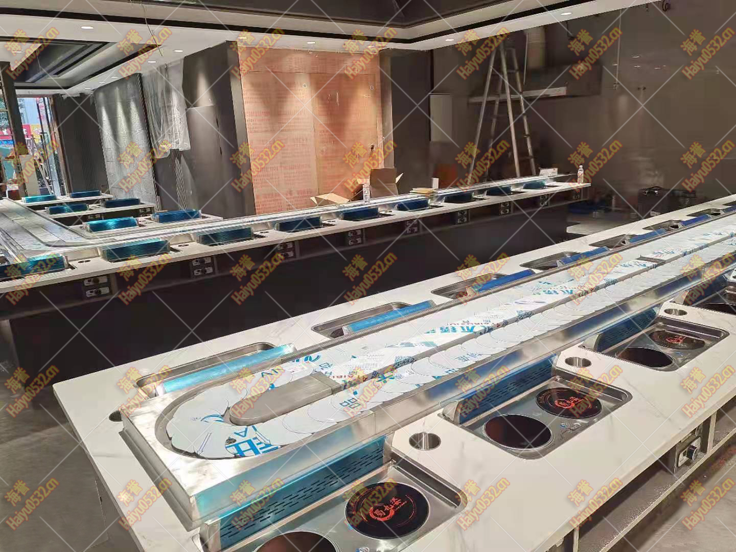 L型无烟涮烤旋转小火锅乐动注册官网