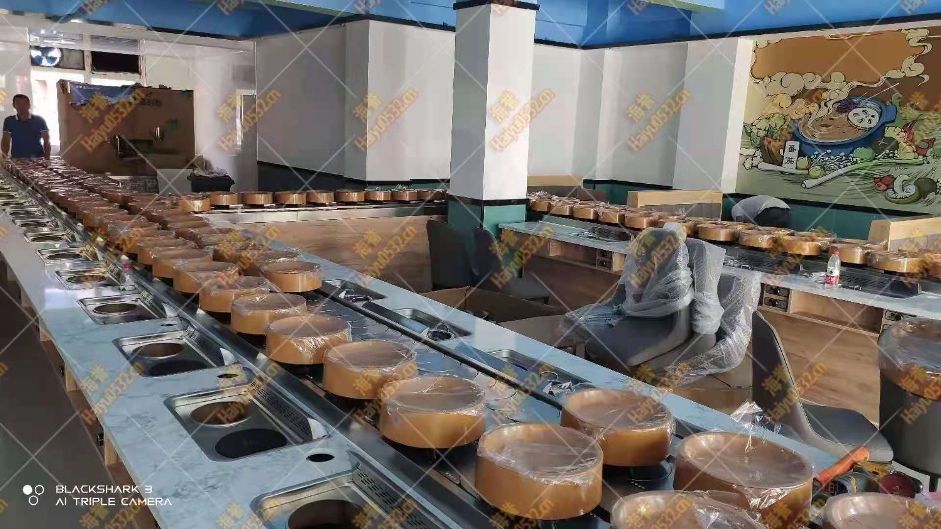 无烟涮烤旋转小火锅乐动注册官网