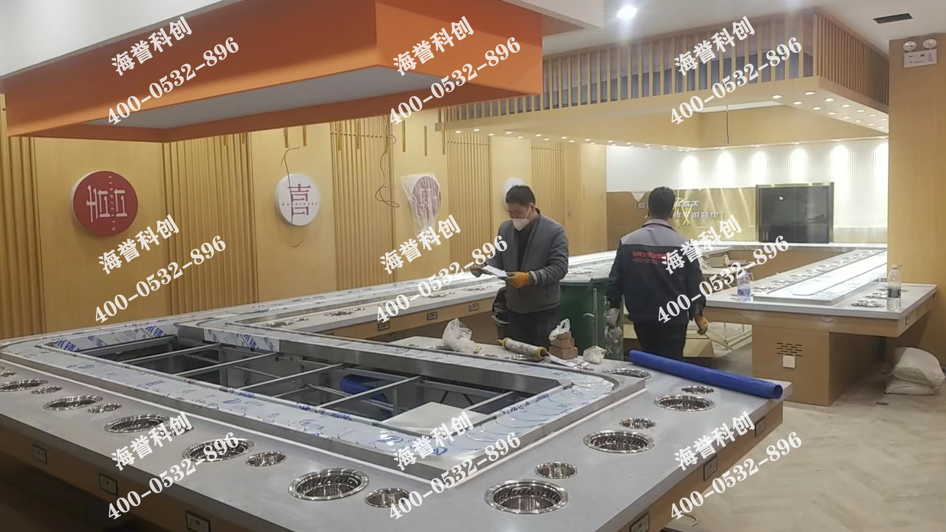 海誉科创山东青岛单涮无烟小火锅乐动注册官网安装完成