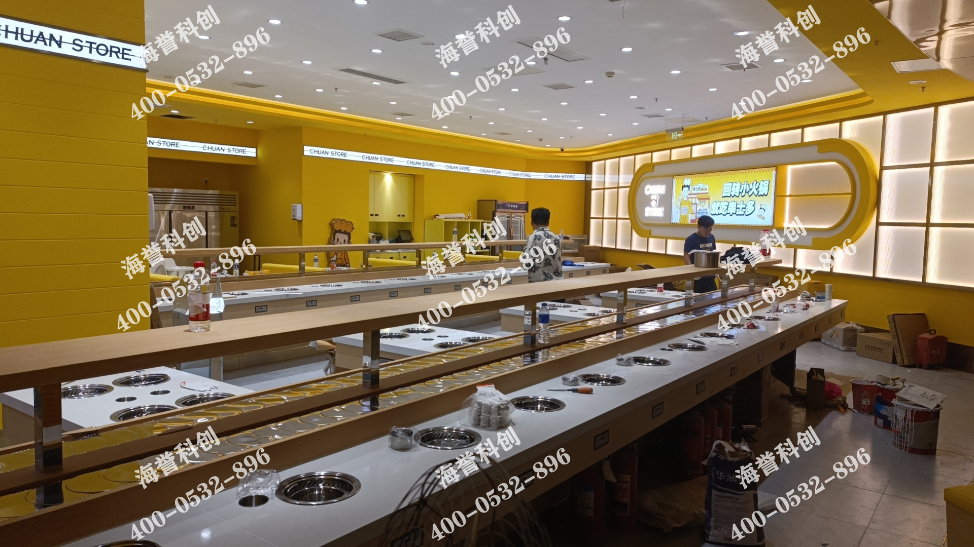海誉科创江苏南通单涮无烟小火锅乐动注册官网安装完成