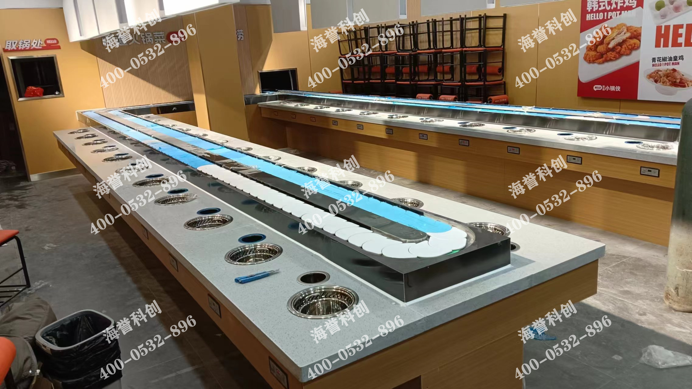 海誉科创山东菏泽单涮无烟小火锅乐动注册官网安装完成